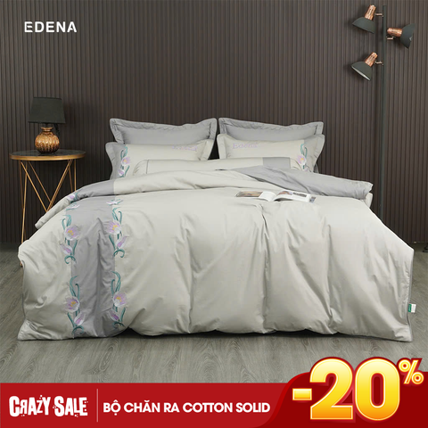 Bộ Ra Edena Cotton Solid 386