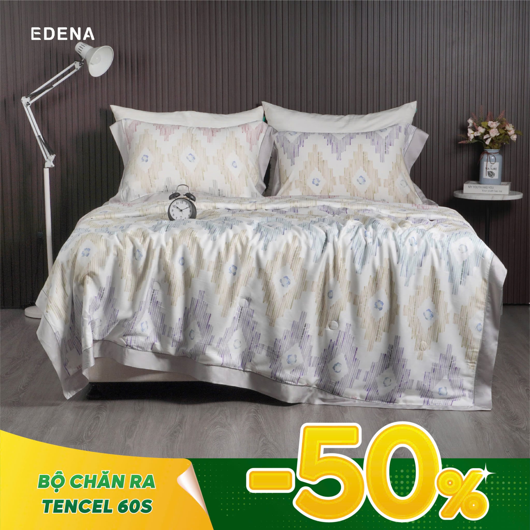 Bộ Ra Edena Tencel 7813