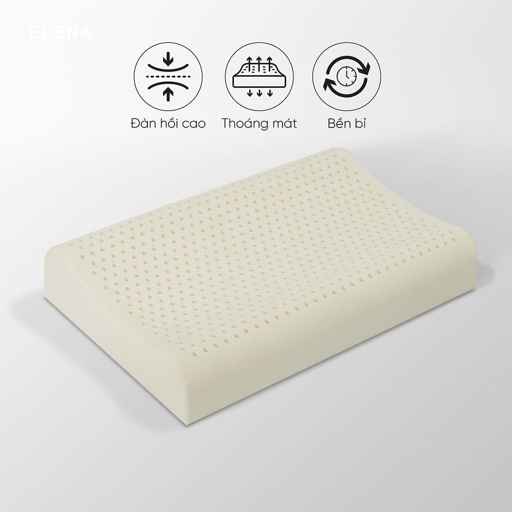 Gối cao su Lượn sóng