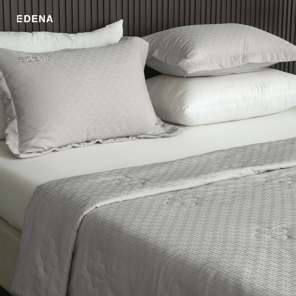 Set mền + 2 vỏ gối Gingham Silk