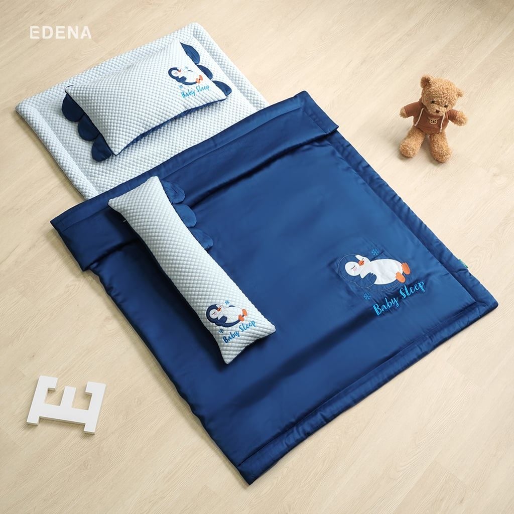 Bộ Nệm Trẻ Em Baby Sleep Edena