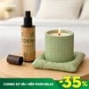 Combo 2 món Xịt Vải (100ml) - Nến Thơm Relax