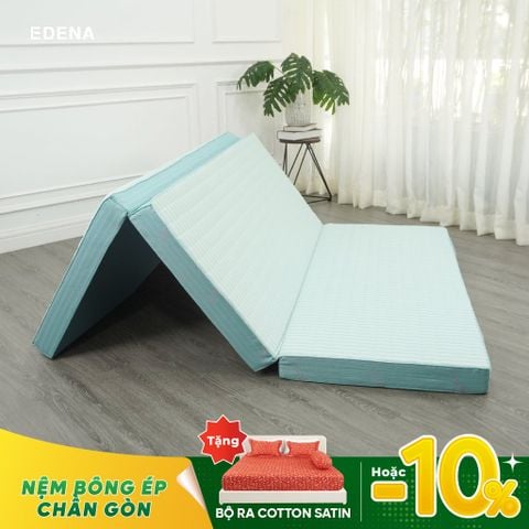 Nệm Bông Ép Chần Gòn Edena