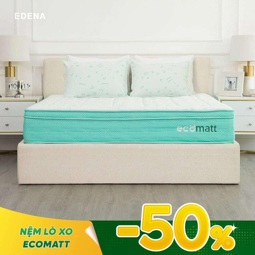 Nệm Lò Xo Túi Ecomatt