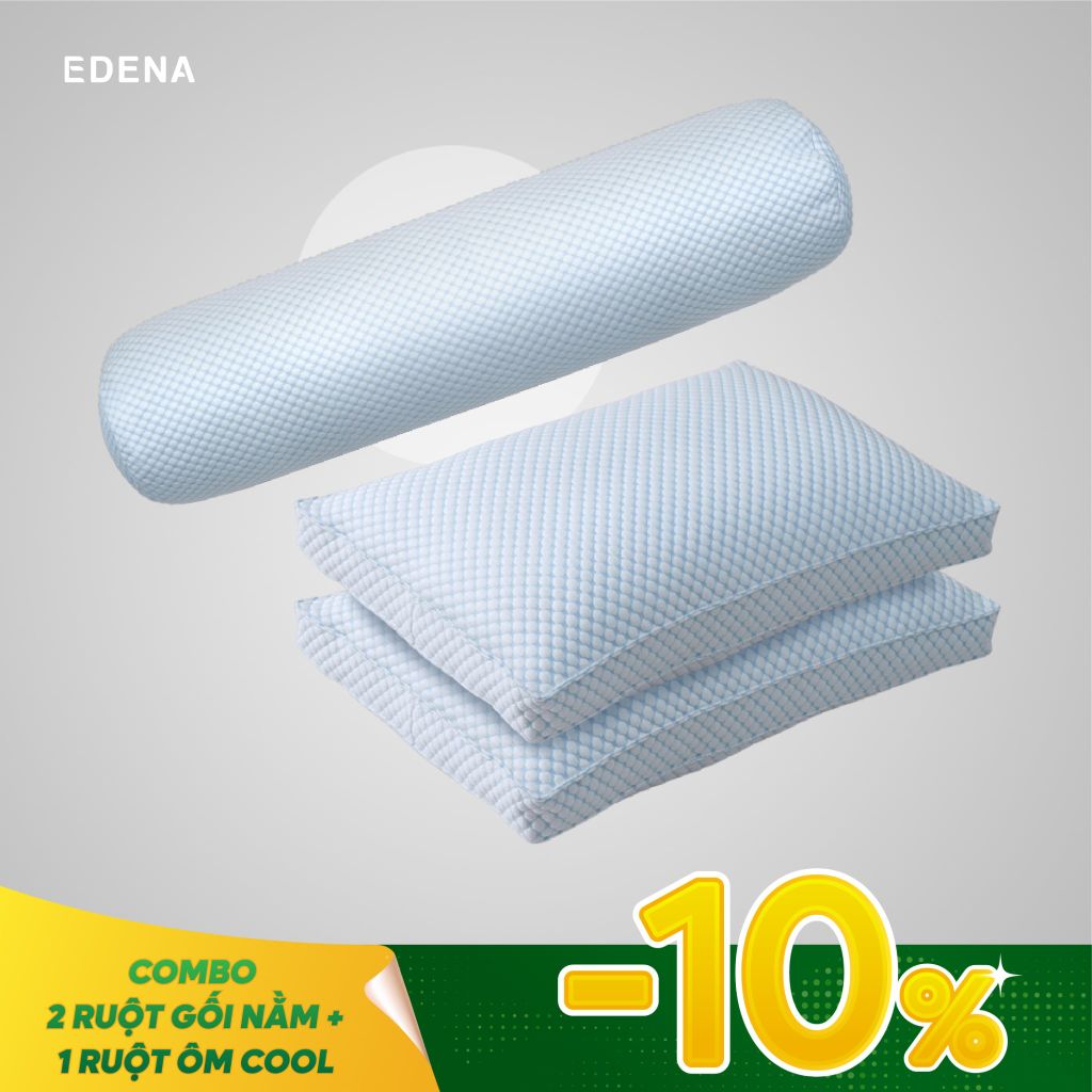 Combo gối Cool (2 gối nằm + 1 gối ôm)