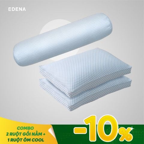 Combo gối Cool (2 gối nằm + 1 gối ôm)