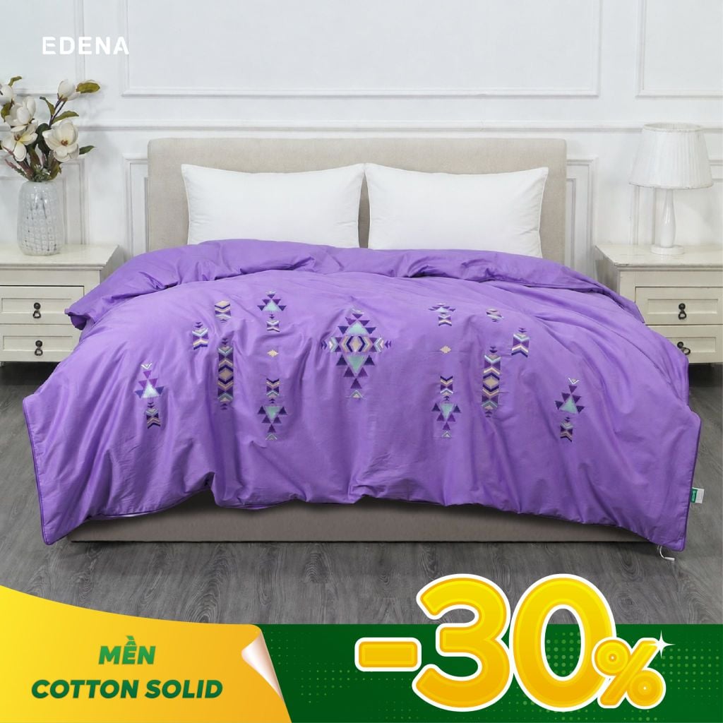 Mền Cotton Solid Edena