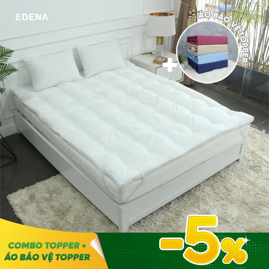 Combo Topper Deluxe (1 Topper + 1 Áo Bảo Vệ Topper)
