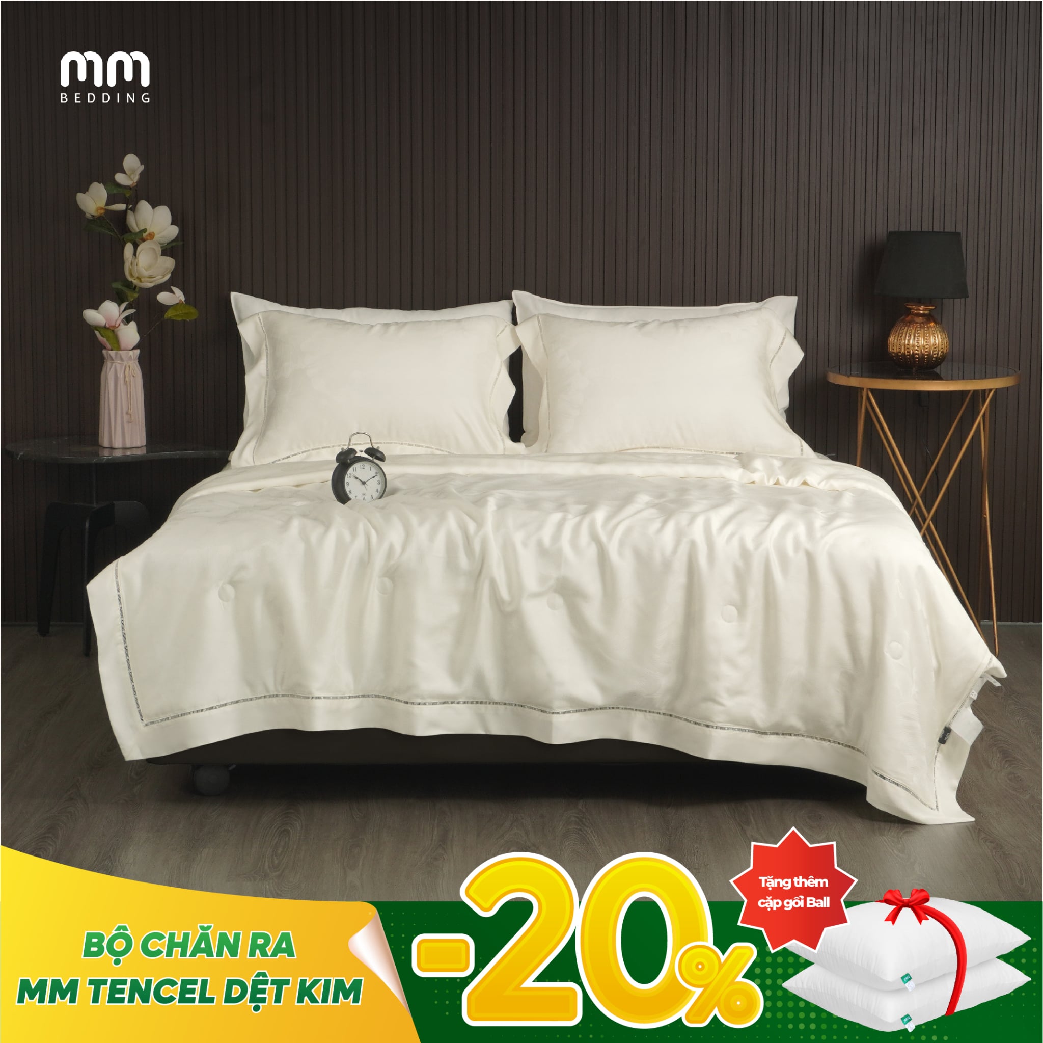 Bộ ra bọc MM Tencel Dệt Kim 17