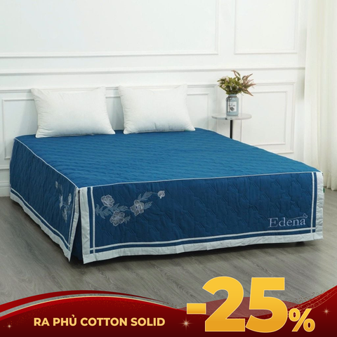 Ra Phủ Cotton Solid Edena