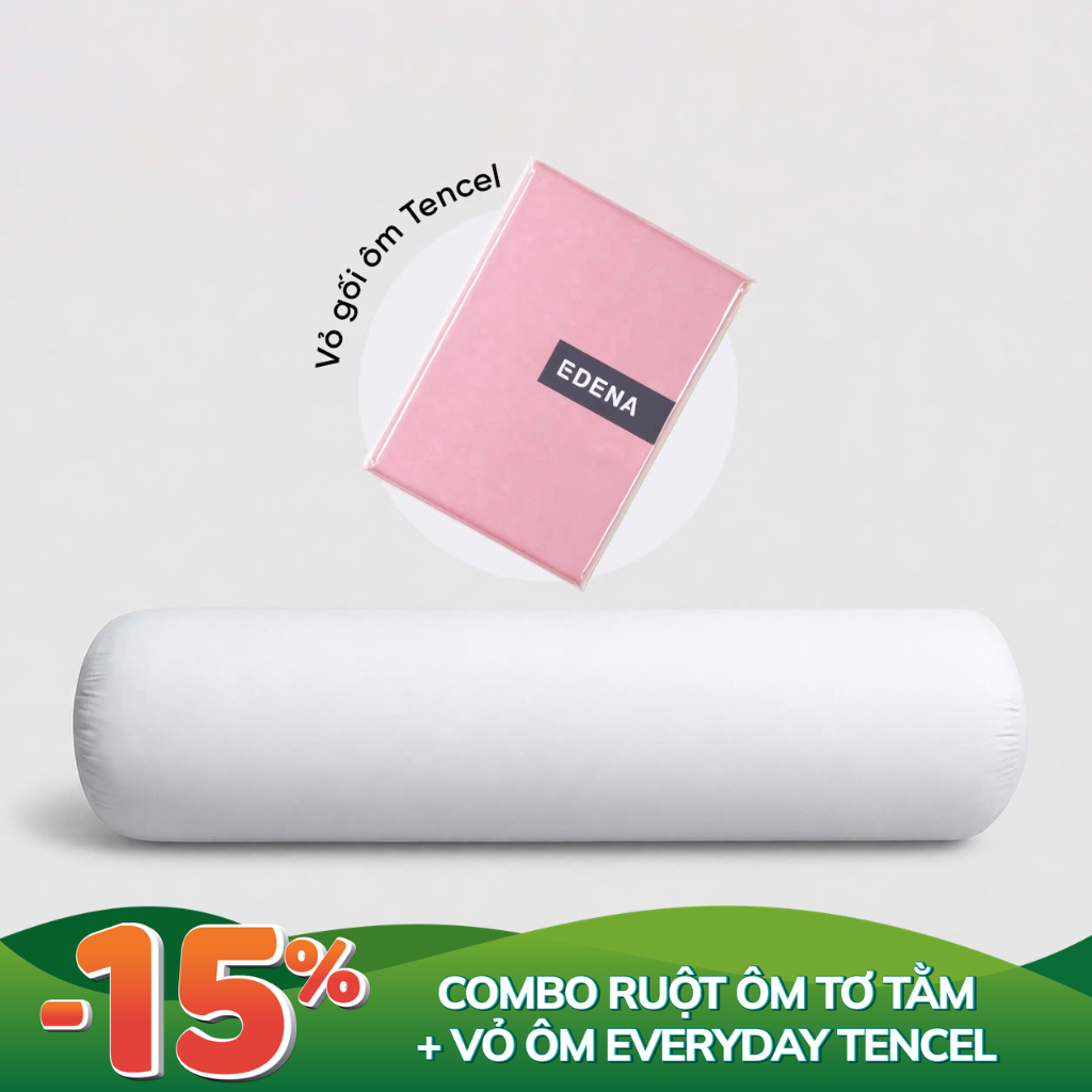 Combo Ruột Ôm Tơ Tằm + Vỏ Ôm Everyday Tencel