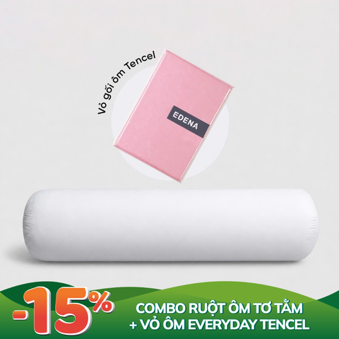 Combo Ruột Ôm Tơ Tằm + Vỏ Ôm Everyday Tencel