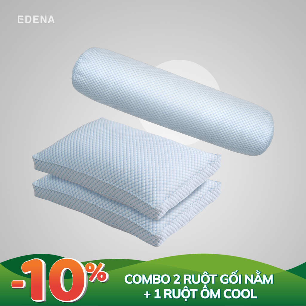 Combo gối Cool (2 gối nằm + 1 gối ôm)