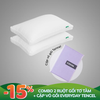 Combo Cặp ruột gối tơ tằm + cặp vỏ gối Everyday Tencel