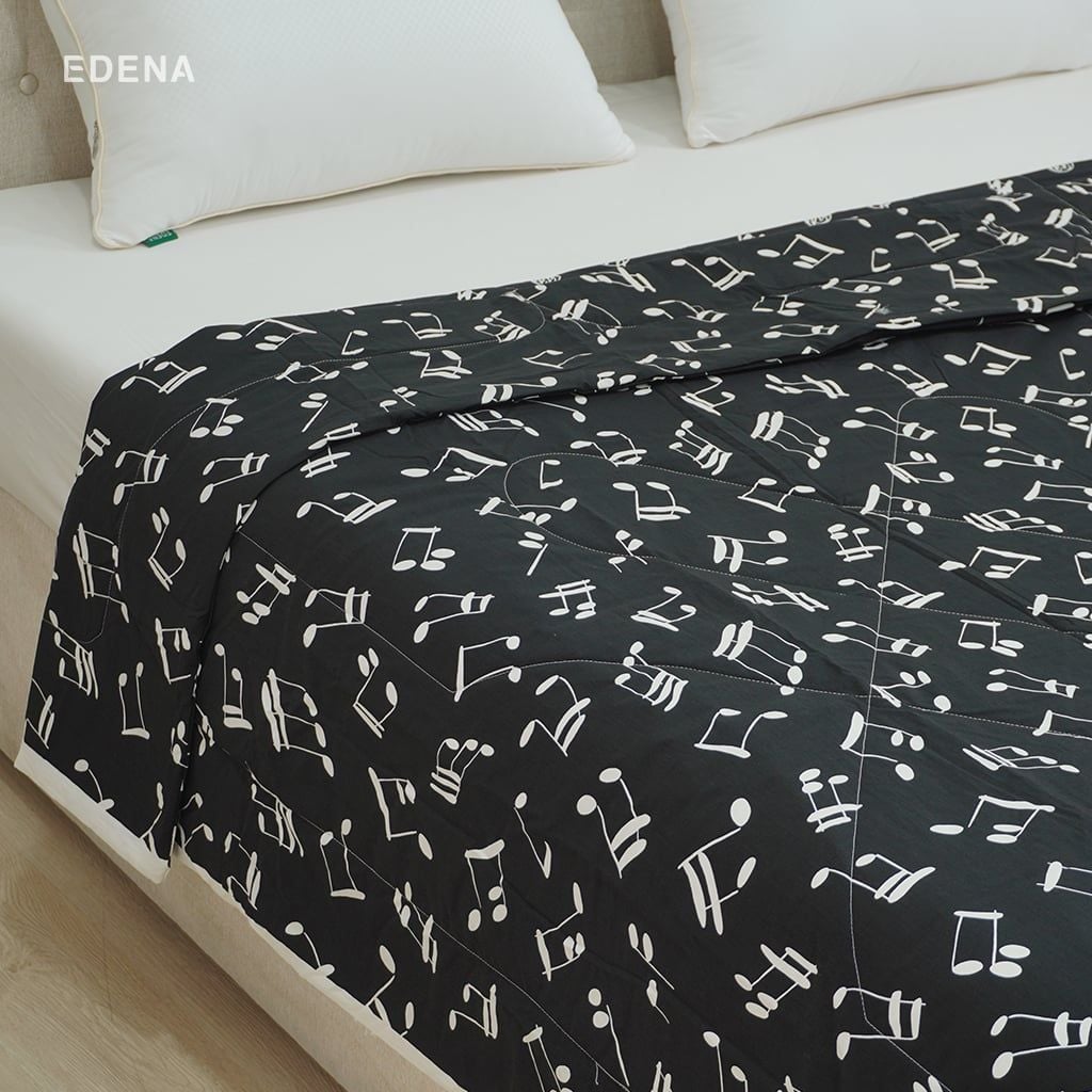 Mền Cotton hoạ tiết (Giao màu ngẫu nhiên)