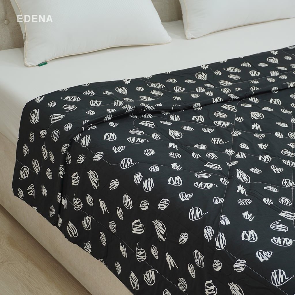 Mền Cotton hoạ tiết (Giao màu ngẫu nhiên)