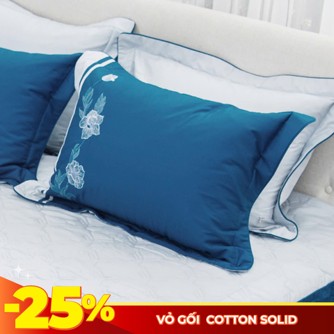 Vỏ Gối Cotton Solid Edena