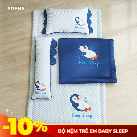 Bộ Nệm Trẻ Em Baby Sleep Edena