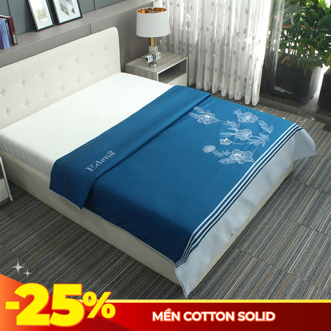 Mền Cotton Solid Edena