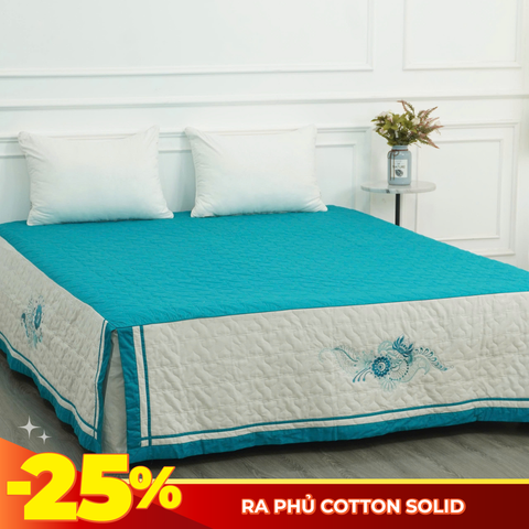 Ra Phủ Cotton Solid Edena