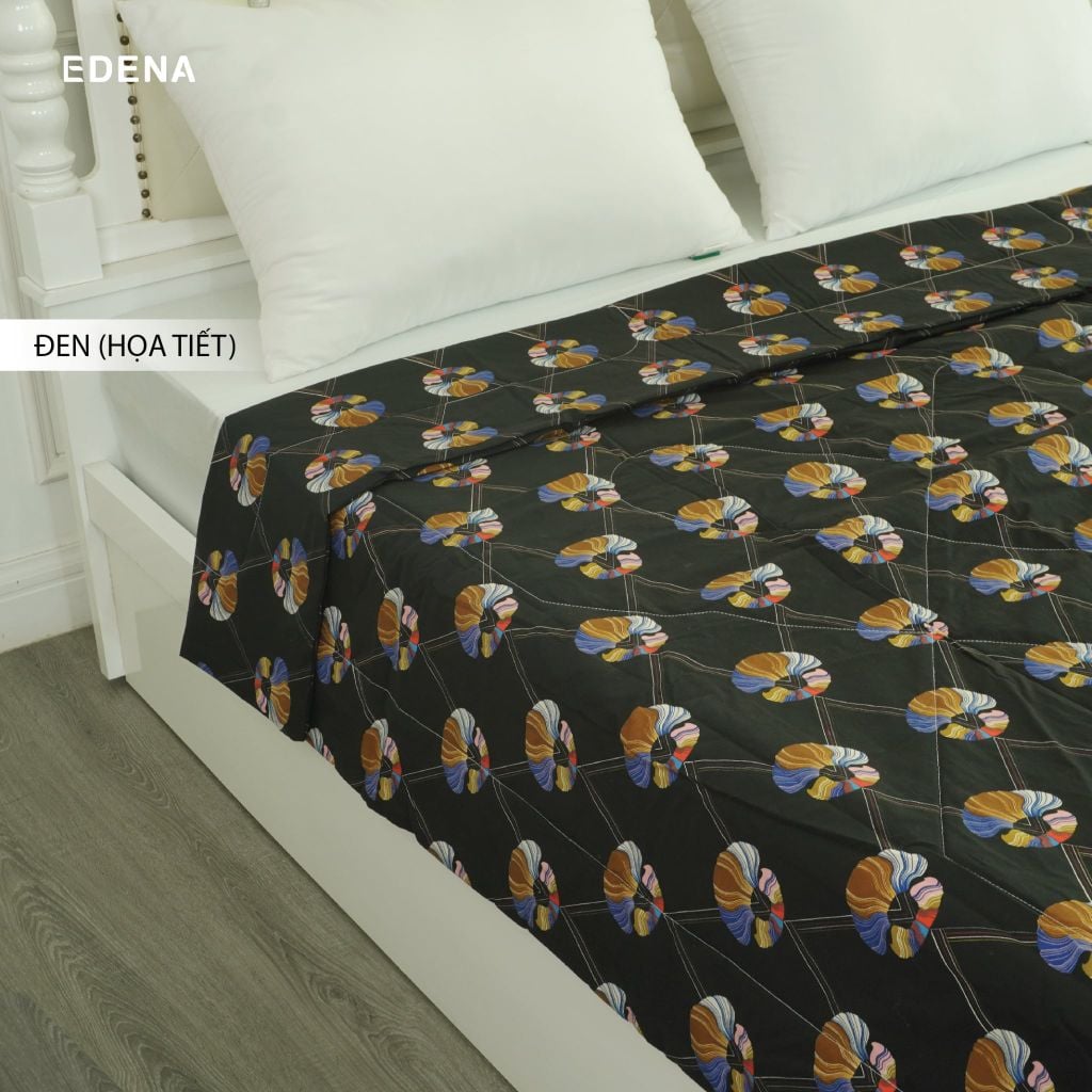 Mền Cotton hoạ tiết (Giao màu ngẫu nhiên)