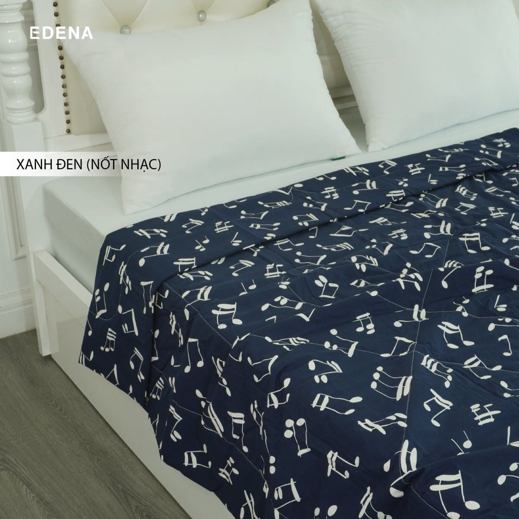 Mền Cotton hoạ tiết (Giao màu ngẫu nhiên)