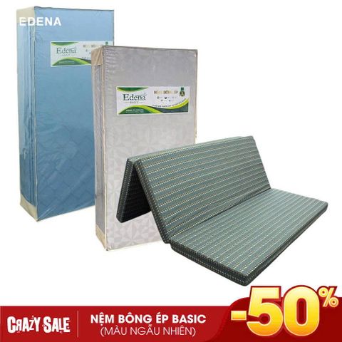 Nệm Bông Ép Basic Màu Ngẫu Nhiên