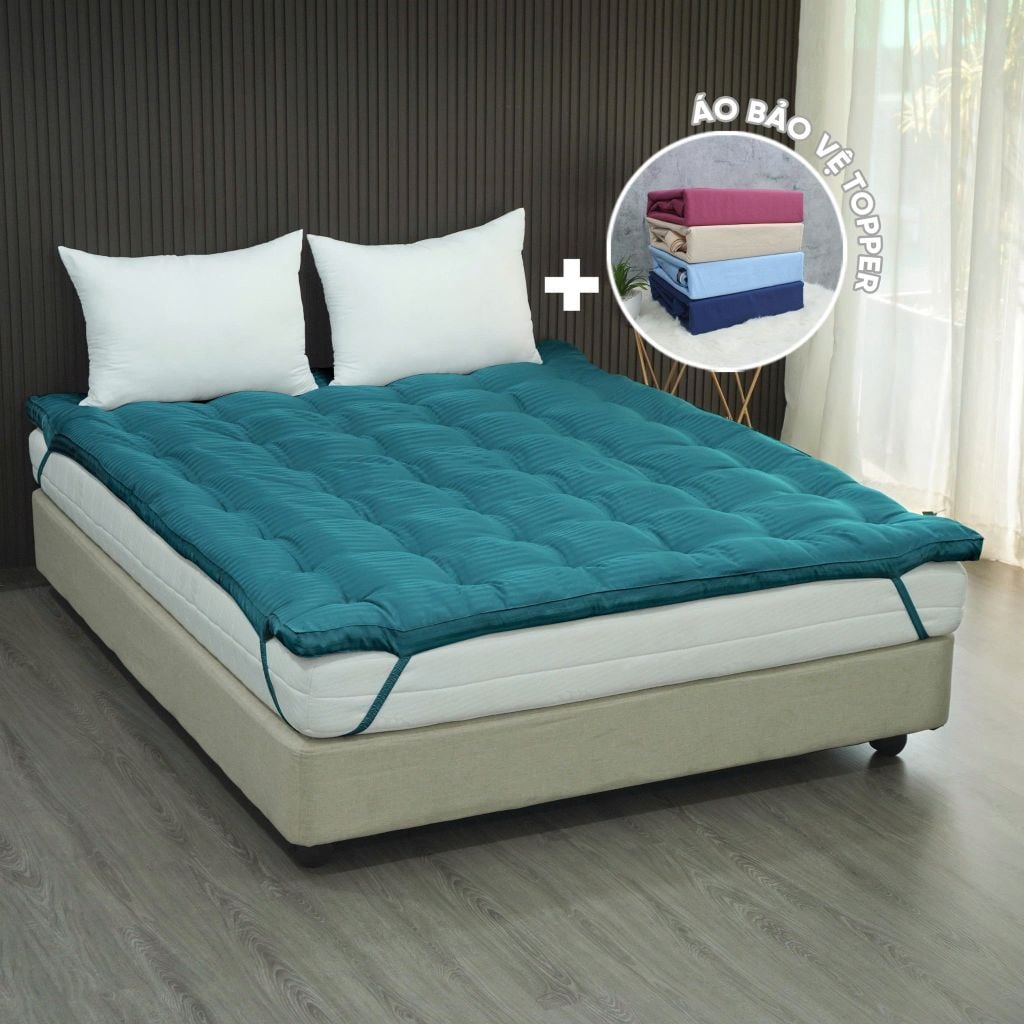 Combo Topper Màu Edena (1 Topper + 1 Áo Bảo Vệ Topper)