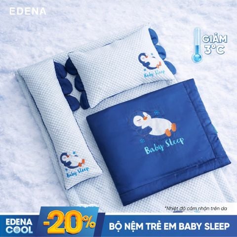 Bộ Nệm Trẻ Em Baby Sleep Edena