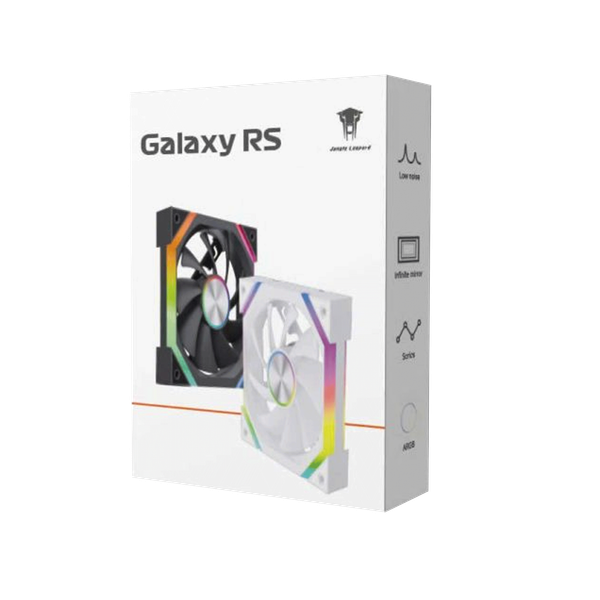 Fan Case Leopard Galaxy Rs Argb 12Cm Gió Thuận (Sync Main)- Trắng