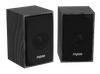 LOA RAPOO A81 MÀU XÁM ĐEN - 6W | THIẾT KẾ GỖ