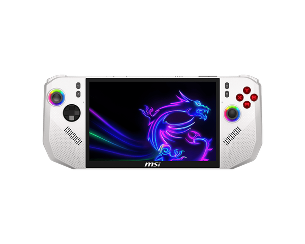 MÁY CHƠI GAME CẦM TAY MSI CLAW A8 BZ2EM 008VN AMD Ryzen Z2 Extreme | 24GB RAM | 1TB SSD | 8.0T_FHD@120Hz/FP/WL/BT/4C80Whr/Win11H - TRẮNG