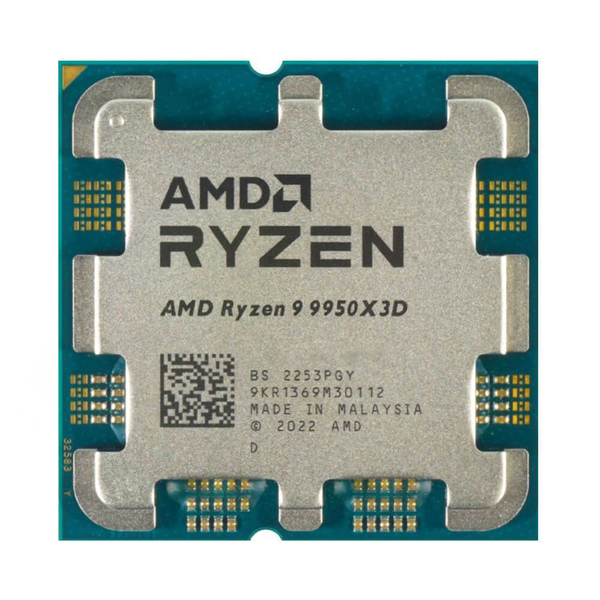 CPU AMD Ryzen 9 9950X3D ( 16 NHÂN 32 LUỒNG / Turbo 5.7 GHz / 144MB / Radeon Graphics ) BOX CHÍNH HÃNG