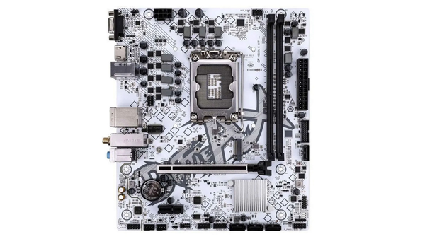 Main Colorful H610M-E Battle-Ax Wifi V20 White Ddr4