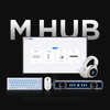 Chuột MCHOSE A7 V2 Ultra Gaming Wireless White 3 Modes