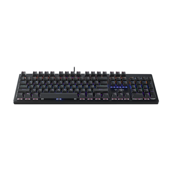 Bàn Phím Cơ Rapoo V510 Black Led Rainbow RED Switch