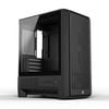 Case MIK H2 Gaming M-ATX/ITX Kính cường lực Black No Fan