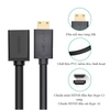 Cáp chuyển Mini HDMI ra HDMI 20cm Ugreen 20137