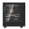 Case DarkFlash DB330M M-ATX | Mặt lưới, đen