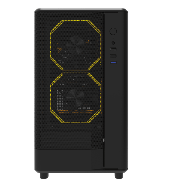 Case DarkFlash DB330M M-ATX | Mặt lưới, đen