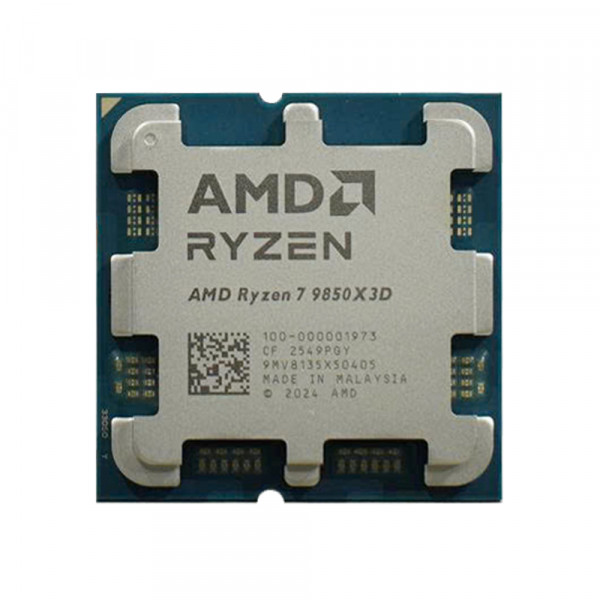 CPU AMD Ryzen 7 9850X3D (Up to 5.2GHz, 12 nhân 24 luồng, 140MB Cache, 120W)