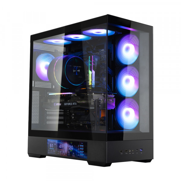CASE ZALMAN P40 DS - ATX - 4 FAN ARGB - ĐEN