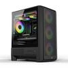 Case MIK H2 Gaming M-ATX/ITX Kính cường lực Black No Fan