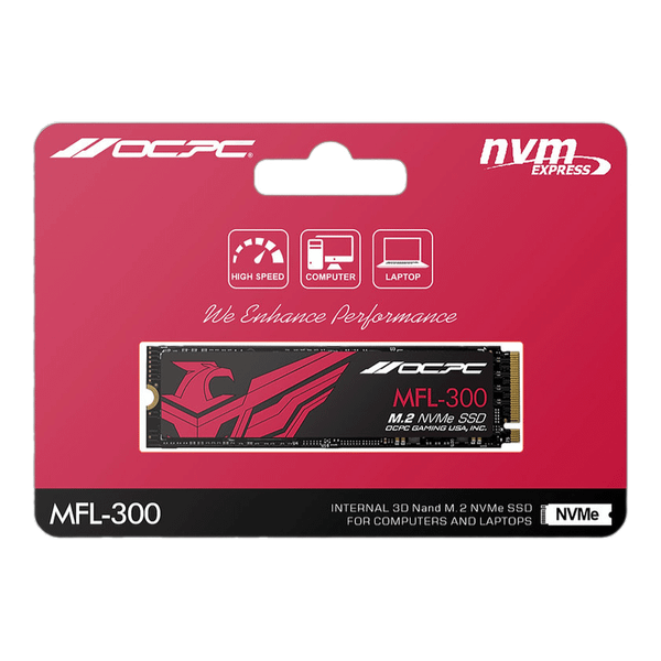 SSD OCPC 512GB MFL-300 M.2 NVMe Gen 3x4 (Đọc: 3100Mb/s)