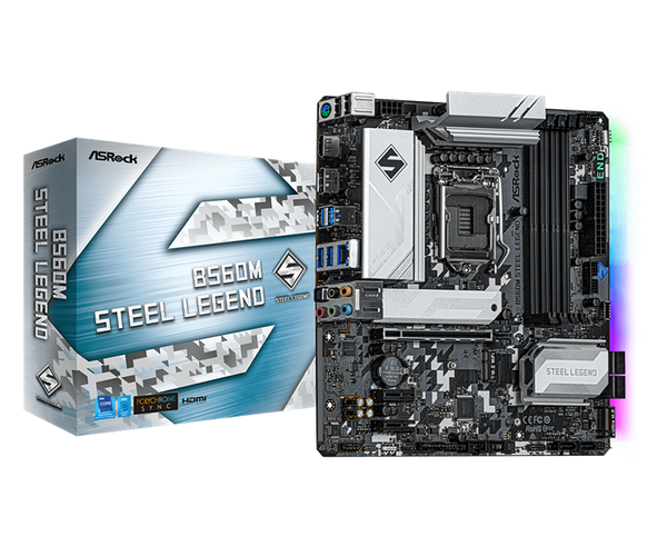 Main ASROCK B560M STEEL LEGEND