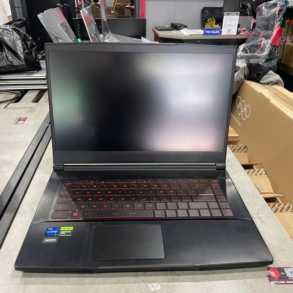 LAPTOP GAMING MSI GF63 Thin 11UC Core i7 11800H | RTX 3050 4GB | 16GB RAM | 512GB SSD | 15.6