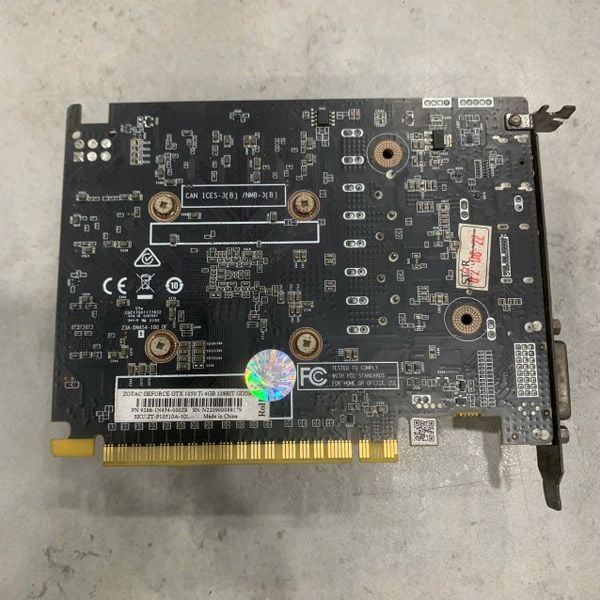 VGA ZOTAC GTX 1050 TI 4GB 2 FAN BH 1 THÁNG