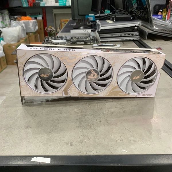 VGA Colorful RTX 4060 Ti iGame Loong Edition OC 8GB-V GDDR6 White BH 1 THÁNG
