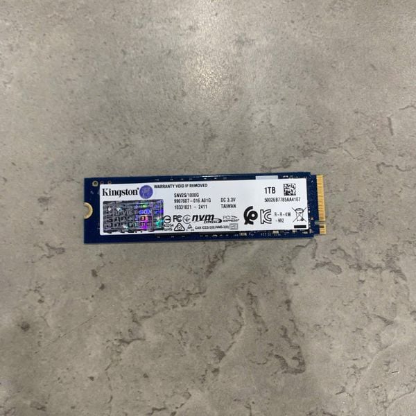 SSD Kingston 1TB SNV2S NVMe M.2 Gen 4 x 4 QSD BH 1 THÁNG