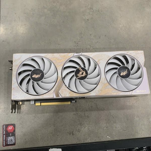 VGA Colorful RTX 4060 Ti iGame Loong Edition OC 8GB-V GDDR6 White BH 1 THÁNG